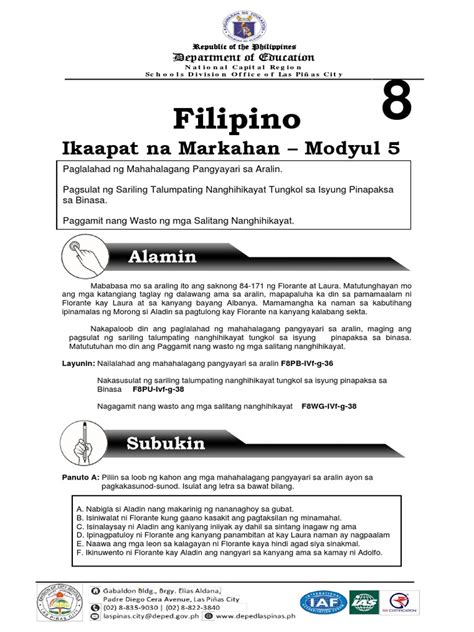 depedmisor|adm modules 4th quarter.